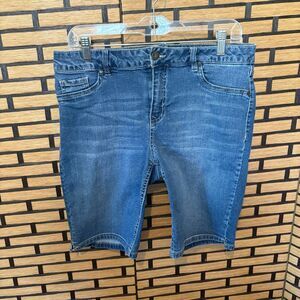 D. Jeans Denim Bermuda Shorts Size 12